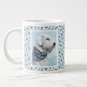 Caneca De Café Grande Pintura de Sealyham Terrier - Arte de Cachorro Ori