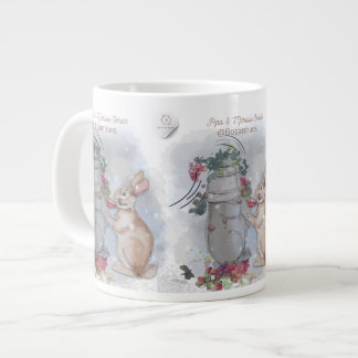 Caneca De Café Grande Pipa & Marlow Series Boganhues Print