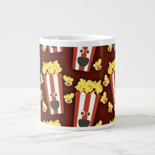 Caneca De Café Grande Pipocas de filmes frescos e divertidos