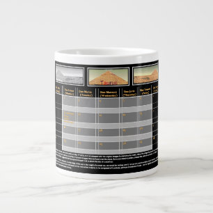 Caneca De Café Grande Pirâmide de Mar