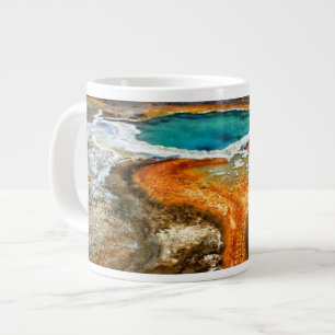 Caneca De Café Grande Piscina térmica de Yellowstone
