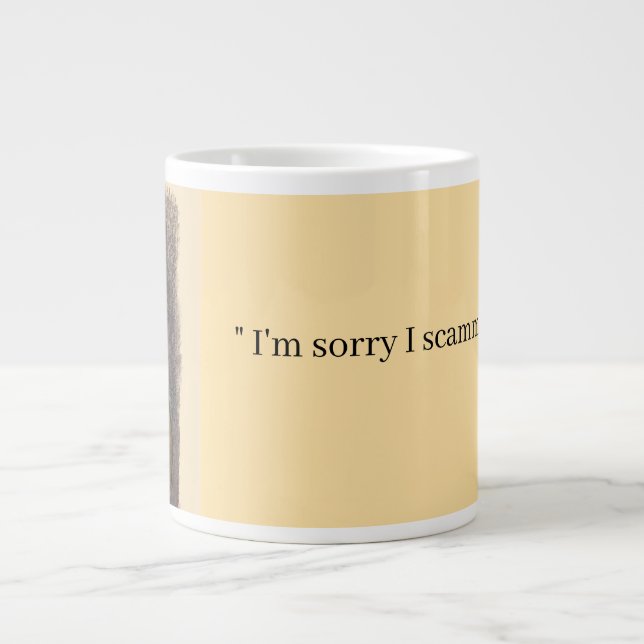 Caneca De Café Grande Pit Bull Mug (Frente)