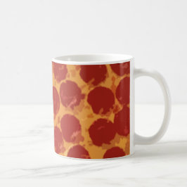 Caneca De Café Grande pizza de Pepperoni