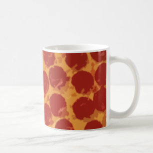 Caneca De Café Grande pizza de Pepperoni