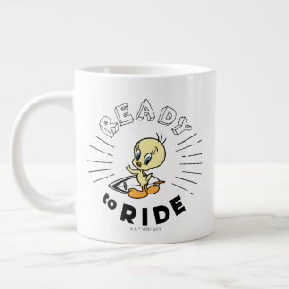 Caneca De Café Grande Placa Surfboard TWEETY™ - Pronta para circular