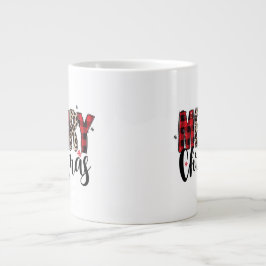 Caneca De Café Grande Plaid Animal Print Specialty Mug