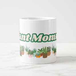Caneca De Café Grande Plant Mommy Jumbo Mug