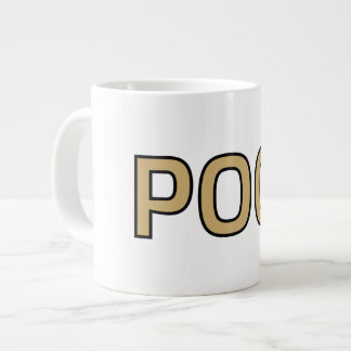 Caneca De Café Grande Pog! Text Mug - Luca Kaneshiro Fanart