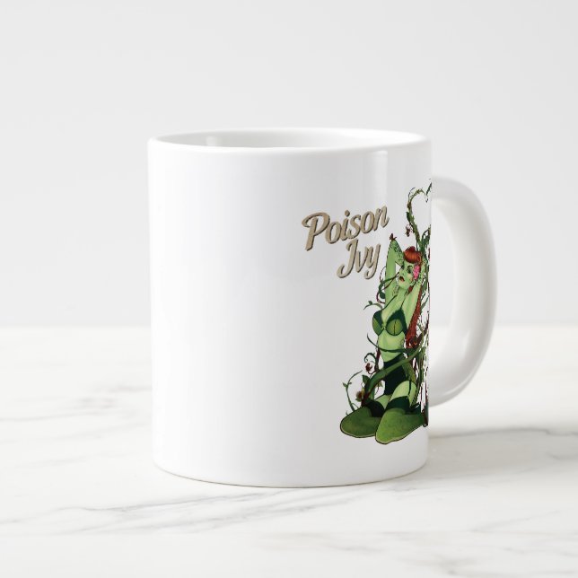 Caneca De Café Grande Poison Ivy Bombshell (Frente Esquerda)