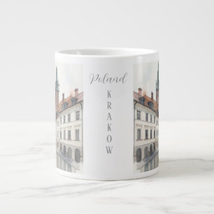 Caneca De Café Grande Polônia, Cracóvia, Mug da Especialidade de Turismo