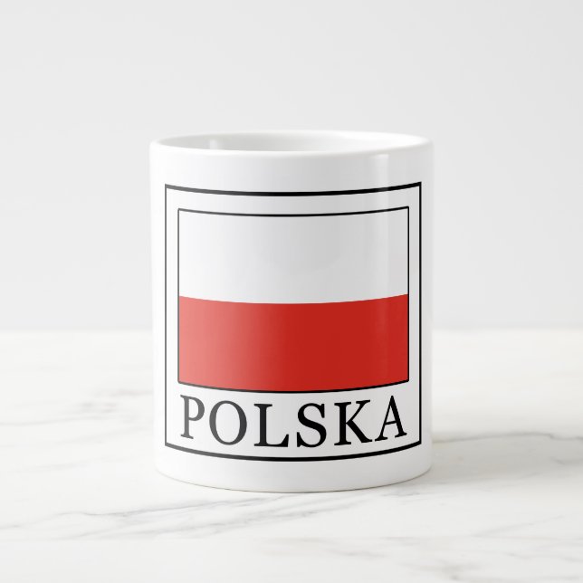 Caneca De Café Grande Polska (Frente)
