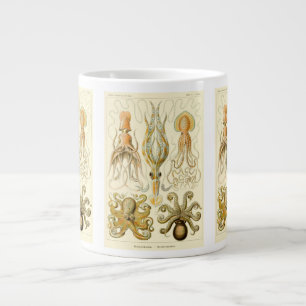 Caneca De Café Grande Polvo Lula Gamochonia Vintage por Ernst Haeckel