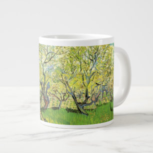Caneca De Café Grande Pomar em Flor por Vincent van Gogh.