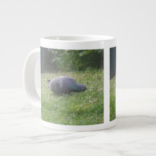 Caneca De Café Grande Pombo-pombo-pomba