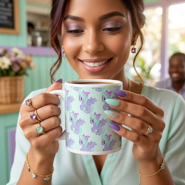 Caneca De Café Grande Pônei (Criador carregado)