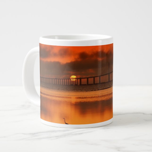 Caneca De Café Grande Ponte Skyway (Frente Esquerda)