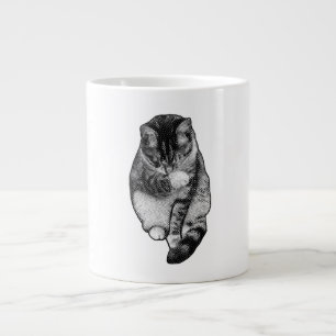 Caneca De Café Grande Ponto de Luz Silencioso