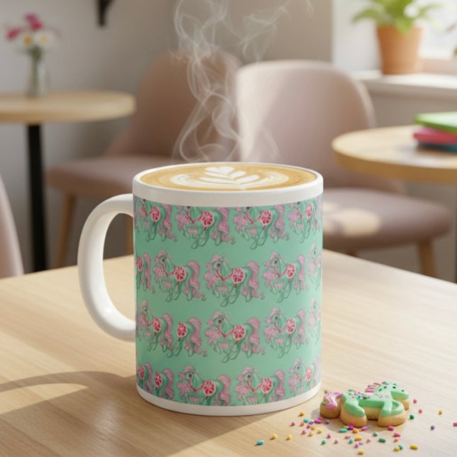 Caneca De Café Grande Pony Giant Coffee Mug (Criador carregado)