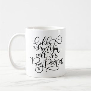 Caneca De Café Grande Poopa