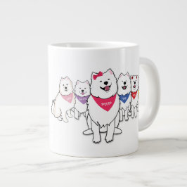 Caneca De Café Grande Poppet e a cãozinha de café jumbo