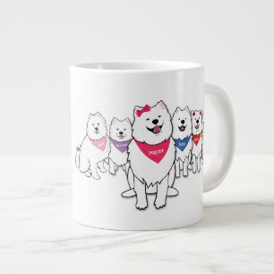 Caneca De Café Grande Poppet e a cãozinha de café jumbo