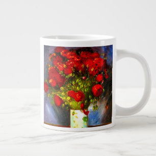 Caneca De Café Grande Poppies Vermelhos Van Gogh
