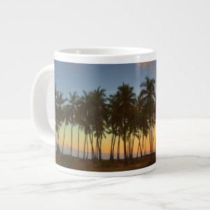 Caneca De Café Grande Pôr do sol no Parque Histórico Nacional Pu'uhonua