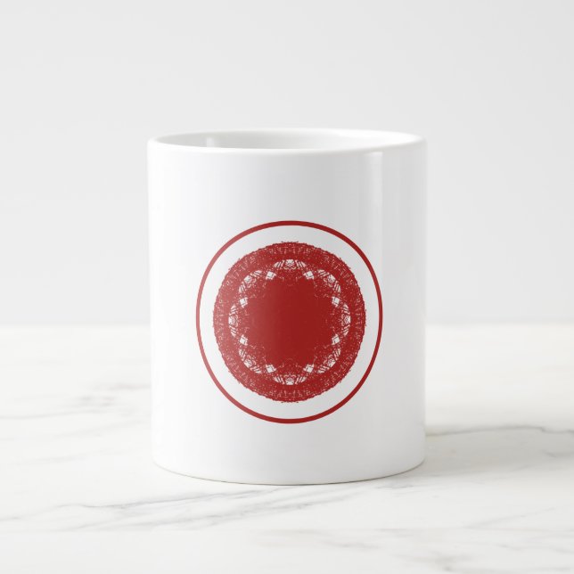 Caneca De Café Grande Por Favor, Curta-Me (Frente)