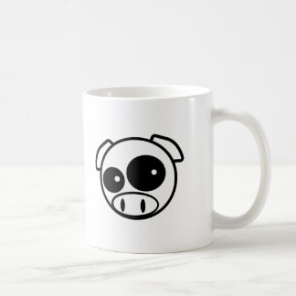 Caneca De Café Grande porco de vista de Subie