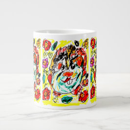 Caneca De Café Grande Porquinho-da-índia fofo