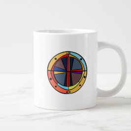 CANECA DE CAFÉ GRANDE PORTA CRUZADA