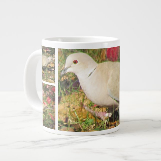 Caneca De Café Grande Porta do outono (Frente Esquerda)