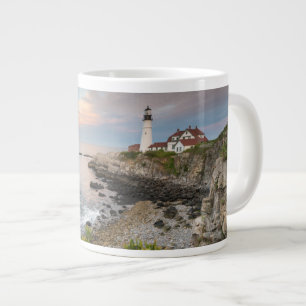 Caneca De Café Grande Portland Head Light   Cabo Elizabeth, ME