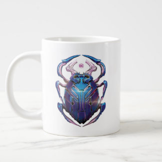 Caneca De Café Grande Poster de Teatral de Besouro Azul
