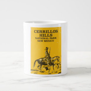 Caneca De Café Grande poster de viagens do Parque Estadual Colinas de Ce