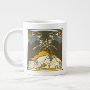 Caneca De Café Grande Poster de viagens vintage Para O Armário Ephrata