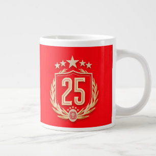 Caneca De Café Grande Poster do Campeonato Galatasaray 2025