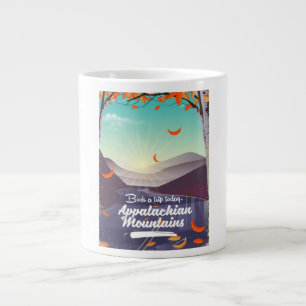 Caneca De Café Grande poster viagens vintage