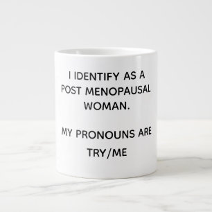 Caneca De Café Grande Posto Menopausal