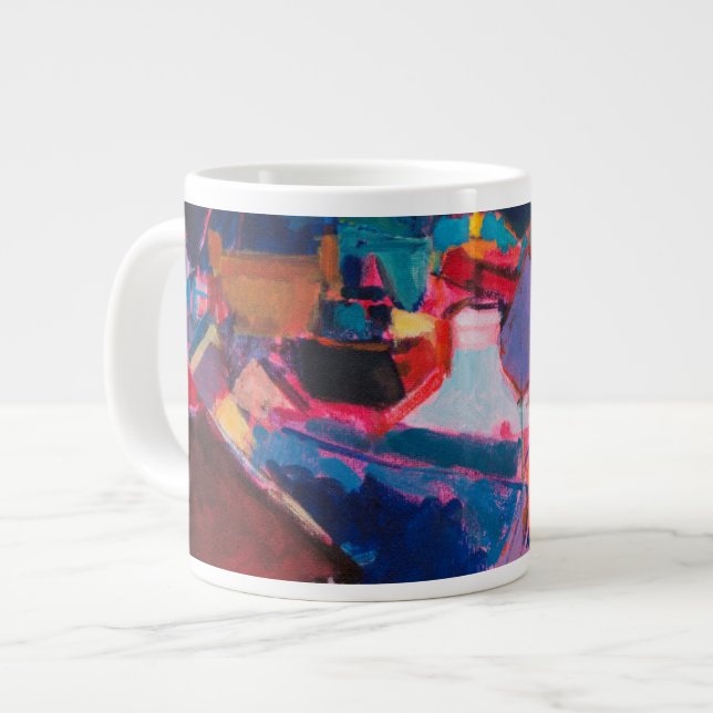 Caneca De Café Grande Pouco abrigo (Frente Esquerda)
