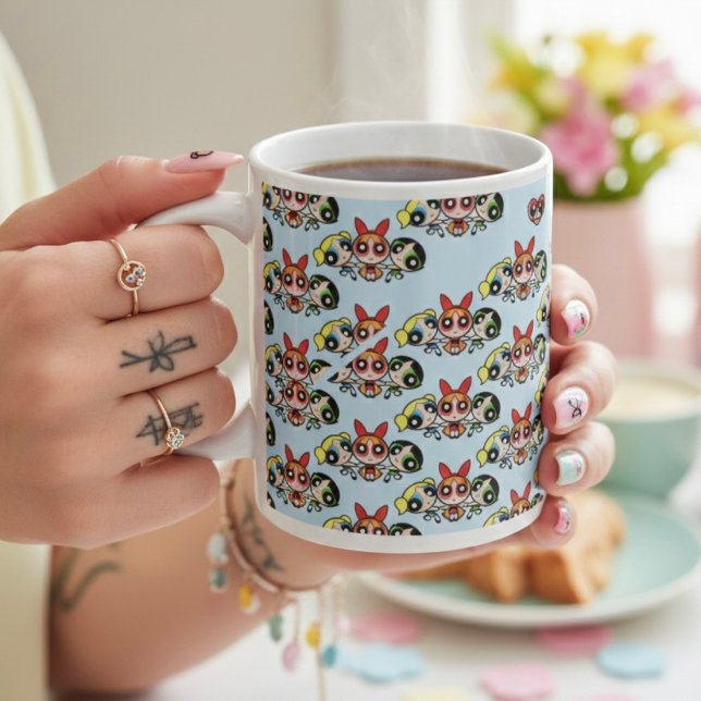 Caneca De Café Grande powerpuff girls Giant Coffee Mug (Criador carregado)