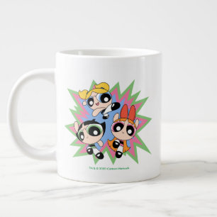Caneca De Café Grande Powerpuff Girls Powfator