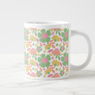 Caneca De Café Grande Prado de verão doce
