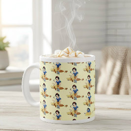 Caneca De Café Grande Praga branca gigante de café