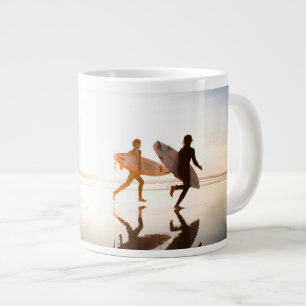 Caneca De Café Grande Praia de Oceanside