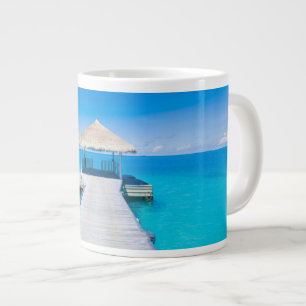 Caneca De Café Grande Praia Paradise Tropical Resort, Maldivas