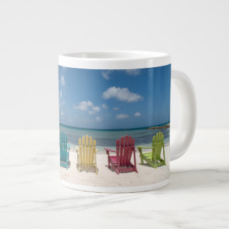 Caneca De Café Grande Praias Tropicais | Palm Beach, Aruba