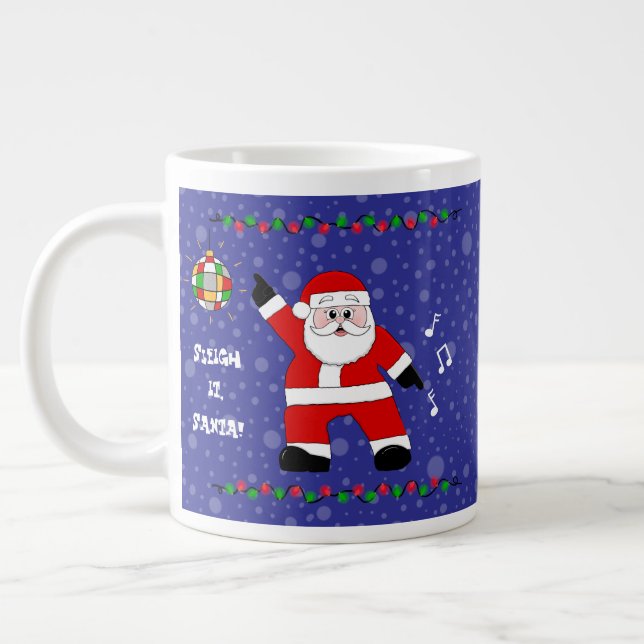 Caneca De Café Grande Prato de Papel (Esquerda)