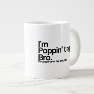 Caneca De Café Grande Preencher Etiquetas Bro