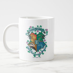 Caneca De Café Grande Prender Floral HOGWARTS™
